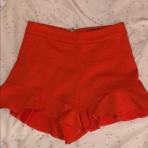 Zara Ruffle Shorts